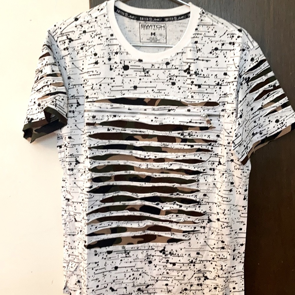 Switch remarkable men’s M stylish shirt!